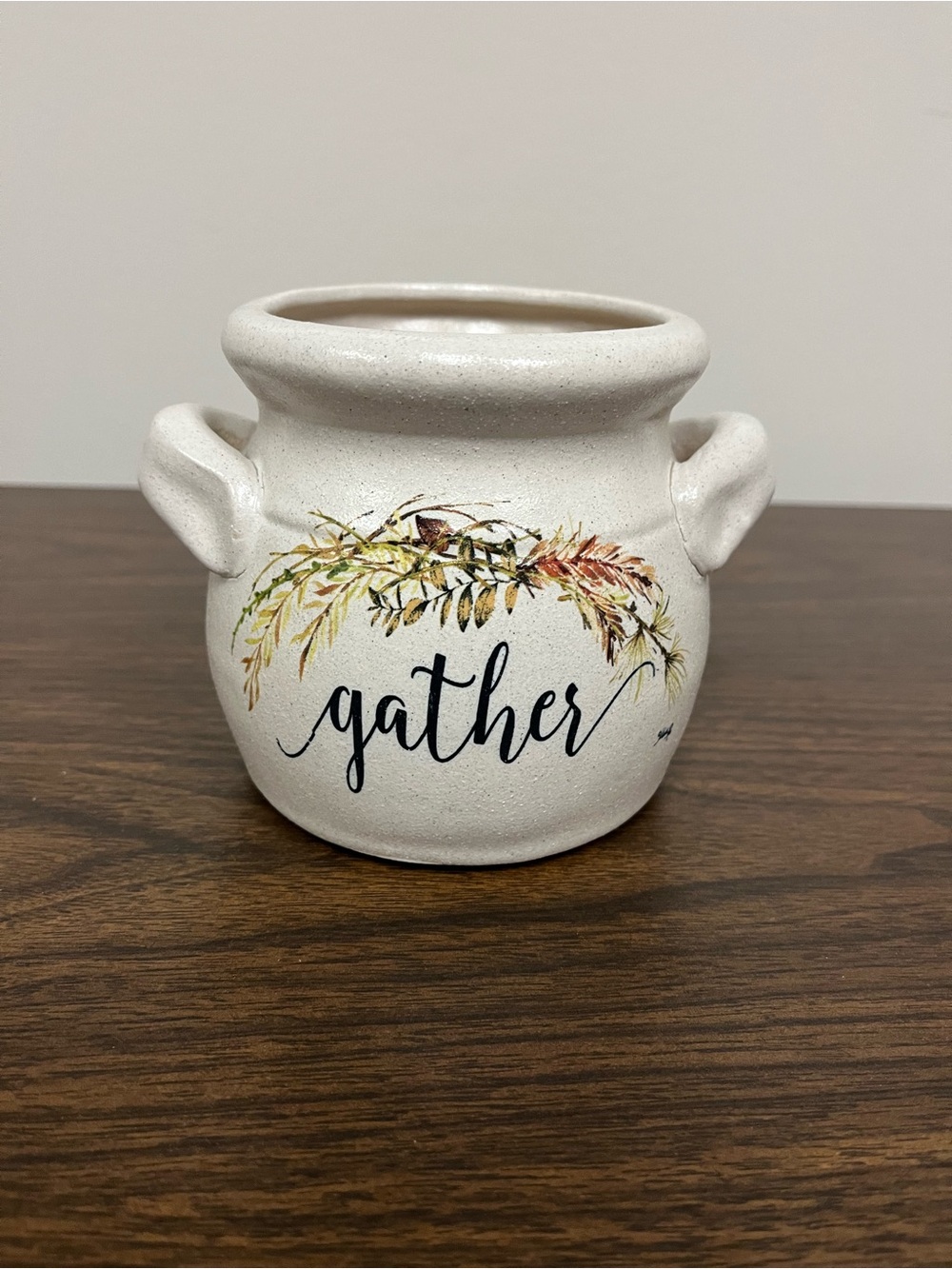 Small Gather Croc Dish Decor